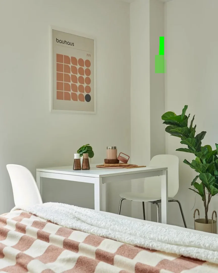 Studio abordable avec des caractéristiques essentielles dans 
