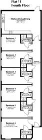 Quarto privado em South Parade, imagem 28 de 35