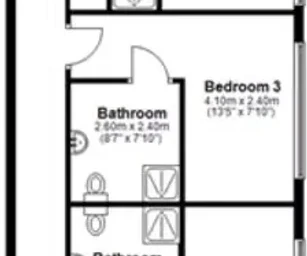 Quarto privado em South Parade, imagem 42 de 49