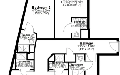 Quarto privado em South Parade, imagem 44 de 49