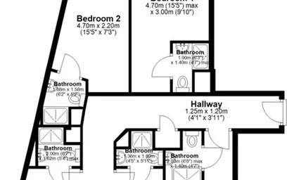 Quarto privado em South Parade, imagem 46 de 49