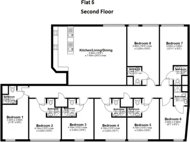 Quarto privado em South Parade, imagem 23 de 35
