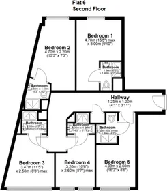 Quarto privado em South Parade, imagem 24 de 35