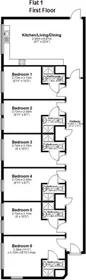 Quarto privado em South Parade, imagem 33 de 35