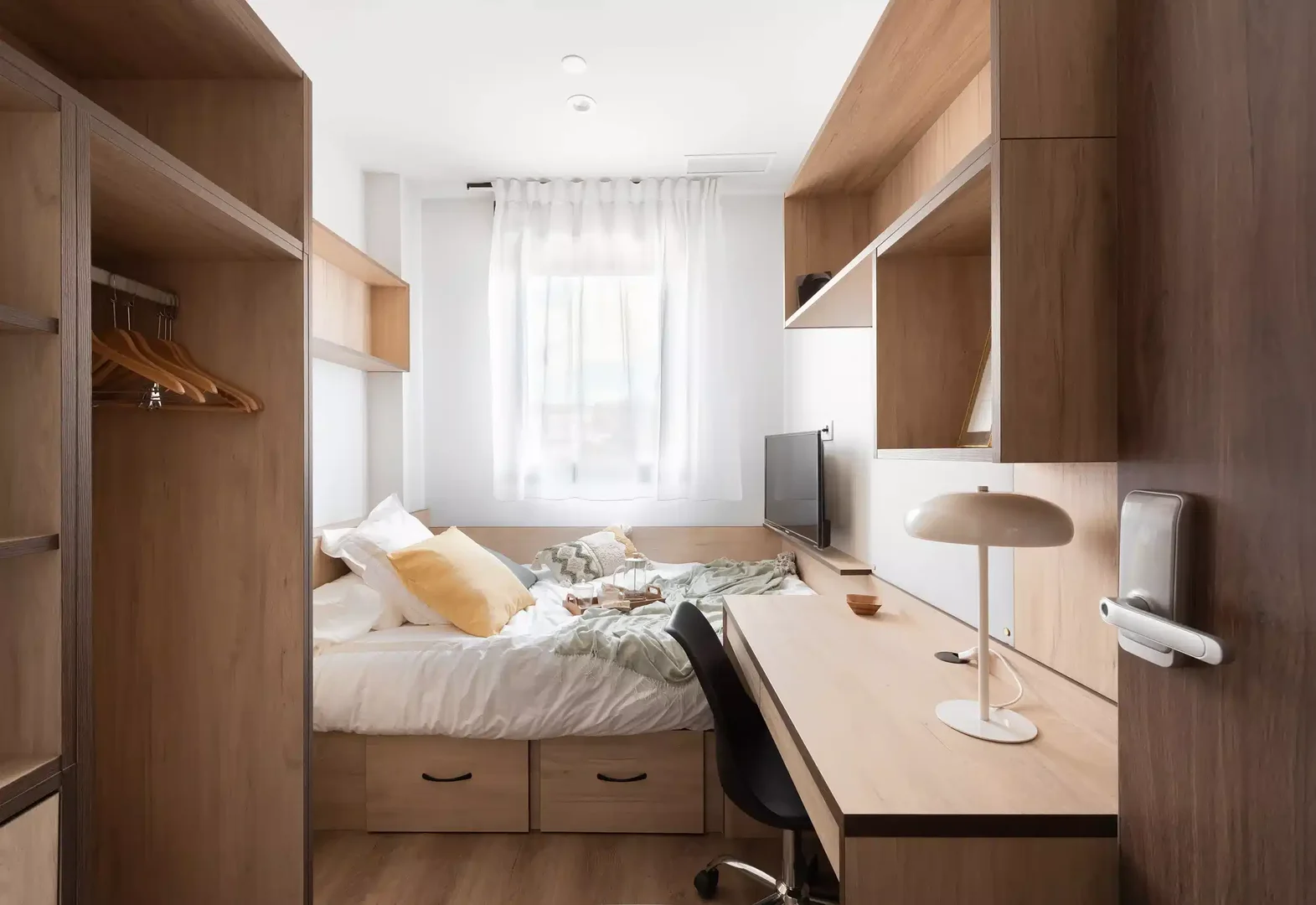 Elegante estudio cerca del campus en 