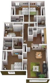 Habitación privada en Jefferson Commons Drive, imagen 1 de 10