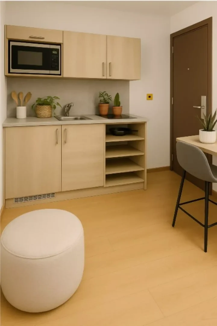 Quarto de estudante funcional perfeito para estudar em