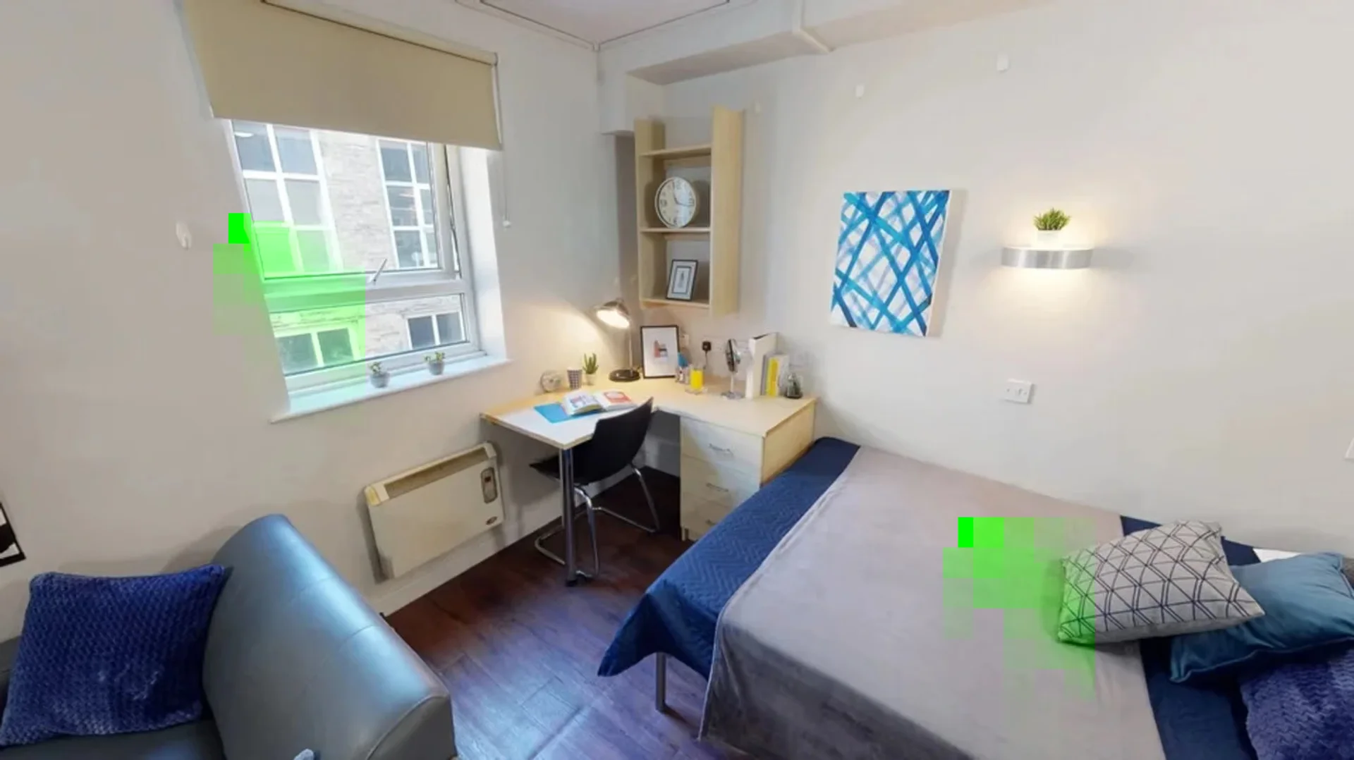 Moderno estudio para estudiantes con todas las comodidades en 
