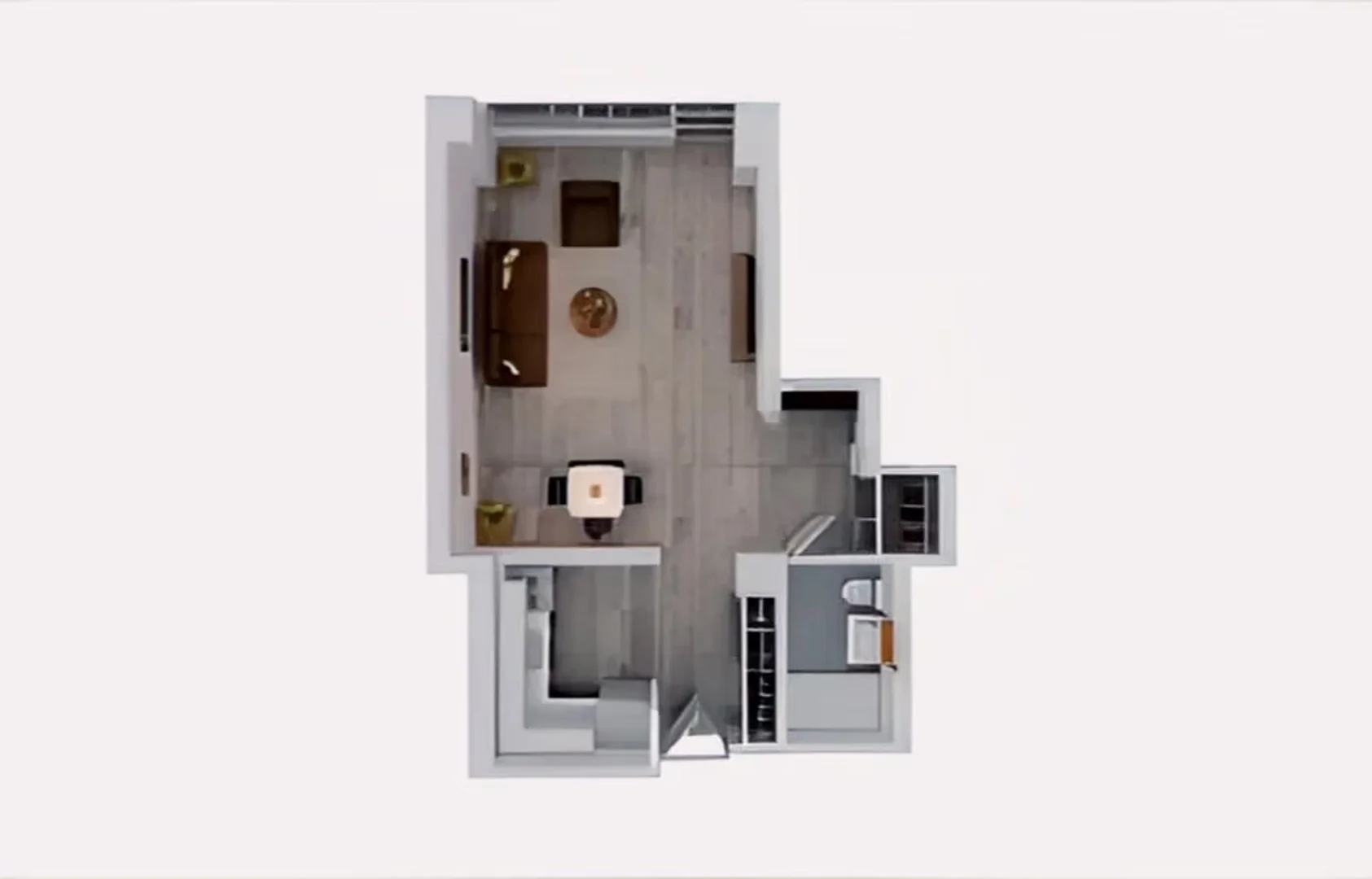 Student-friendly studio with excellent transport links in 