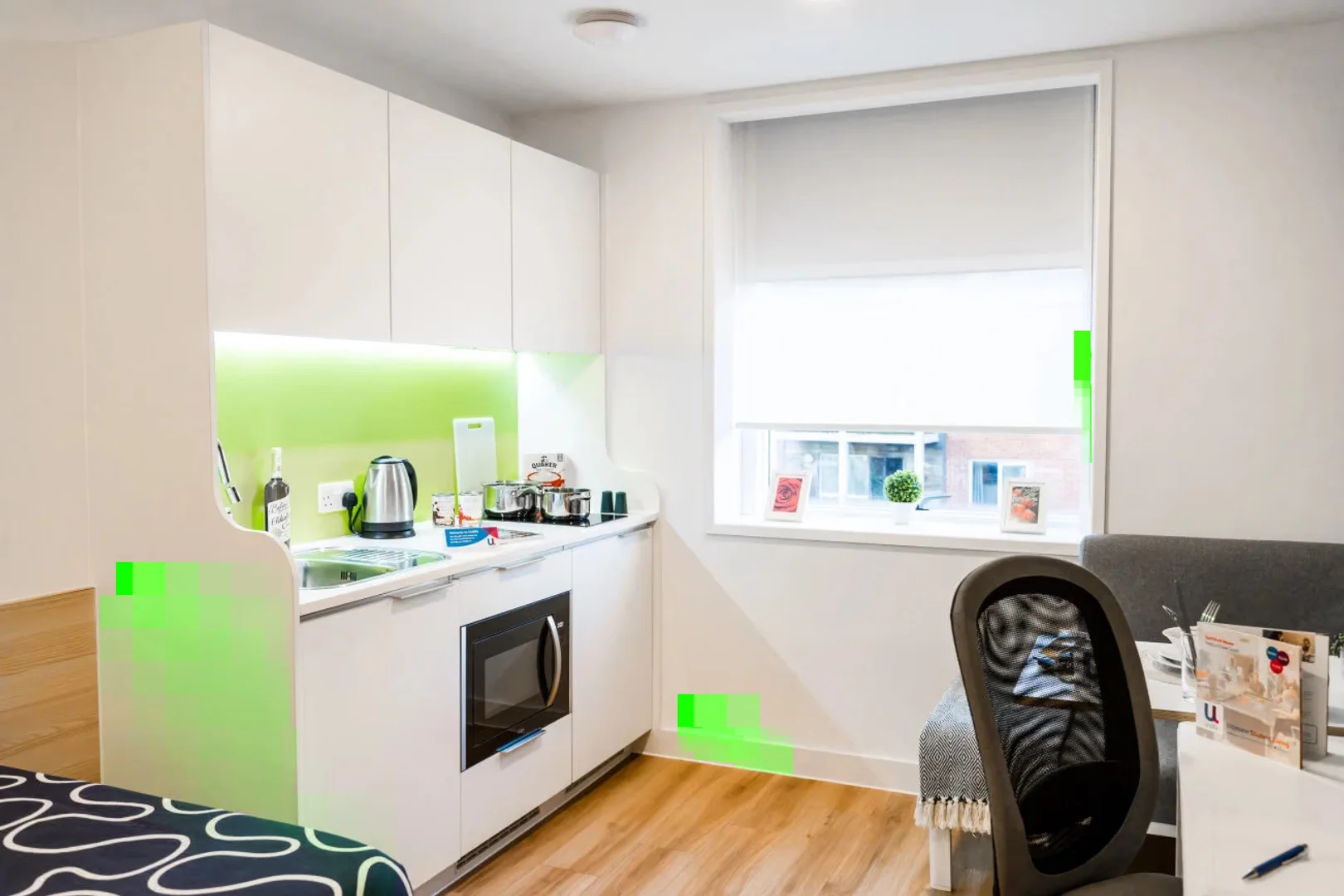 Compact studio apartment ideal for students in 