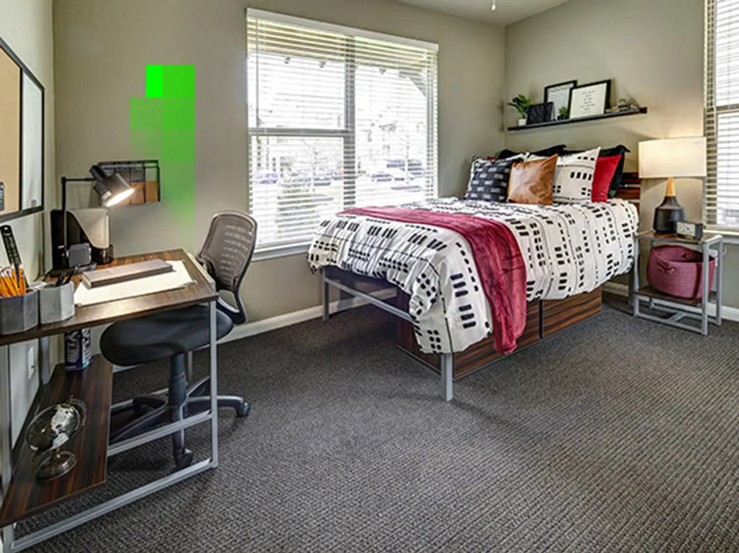 Habitación acogedora para estudiantes disponible en 