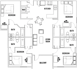 Habitación privada en Glenna Goodacre Boulevard, imagen 6 de 29