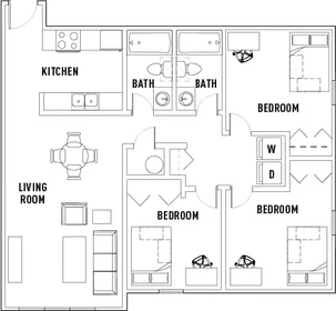 Chambre privée à Southwest Depot Avenue, image 2 de 28