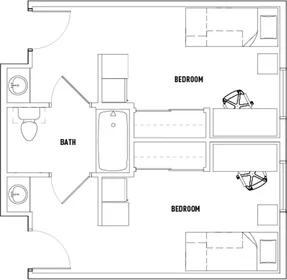 Habitación privada en East McConnell Drive, imagen 12 de 43