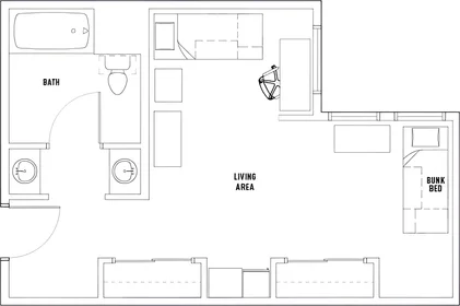 Privatzimmer in der East McConnell Drive, bild 1 von 10