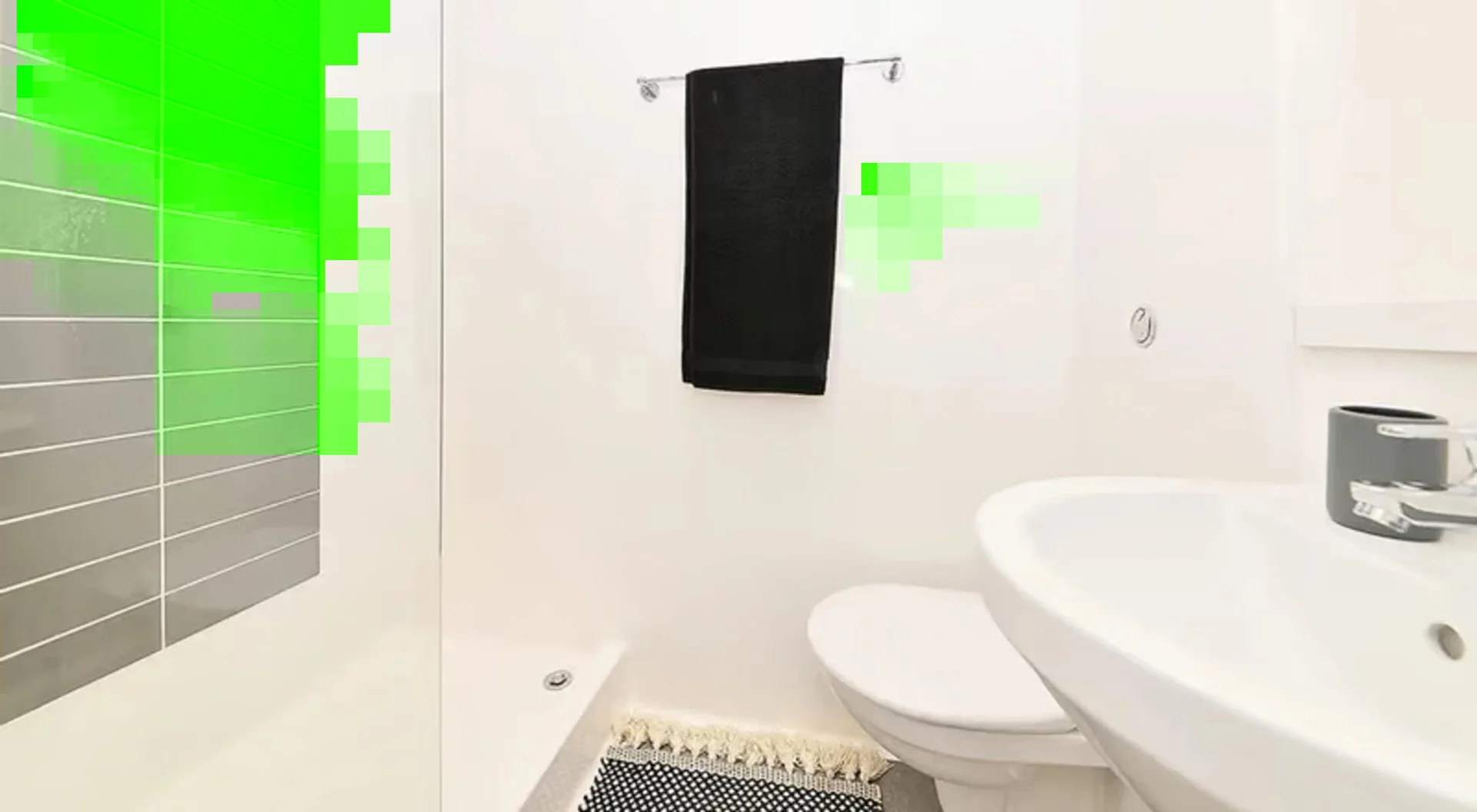 Quarto amigo do estudante em  com comodidades modernas