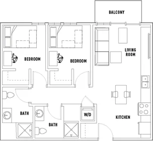 Privatzimmer in der West Phoenix Avenue, bild 1 von 10