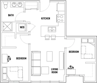Habitación privada en West Phoenix Avenue, imagen 1 de 10