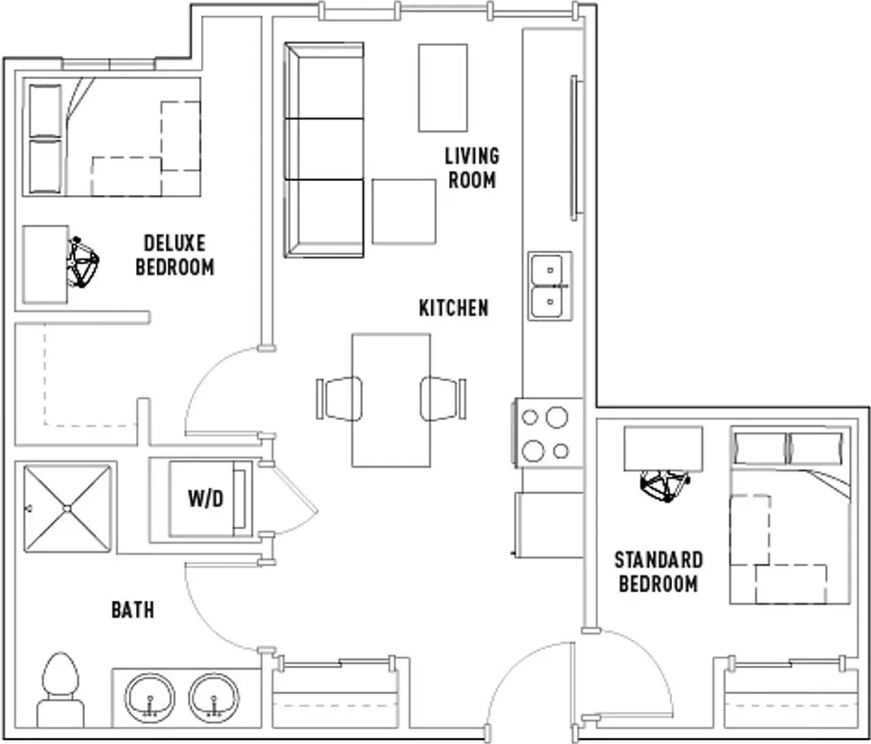 Budgetfreundliches Studentenzimmer in Campusnähe in 