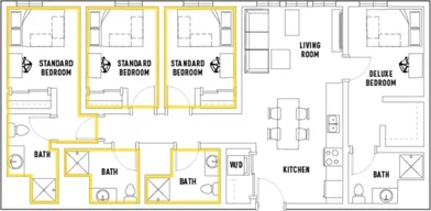 Privatzimmer in der West Phoenix Avenue, bild 1 von 10