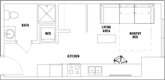 Studio at West Phoenix Avenue, image 1 of 10