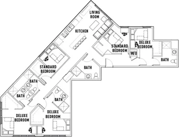 Habitación privada en West Phoenix Avenue, imagen 1 de 10