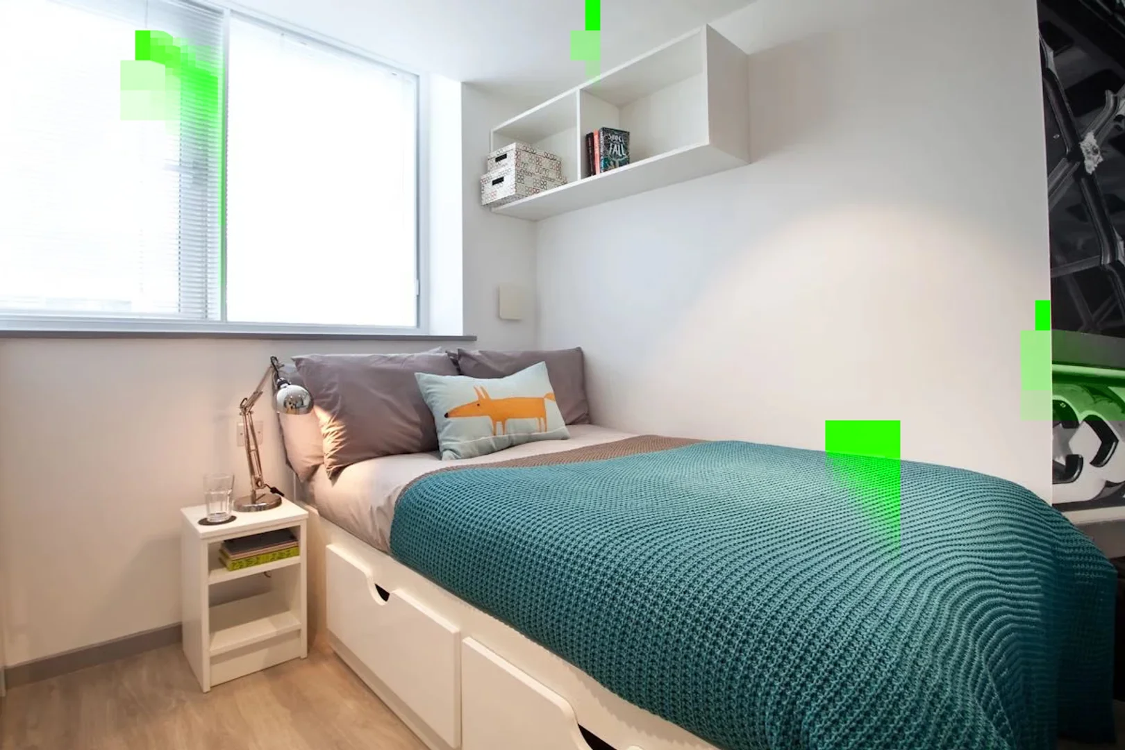 Chambre d'étudiant confortable et spacieuse dans