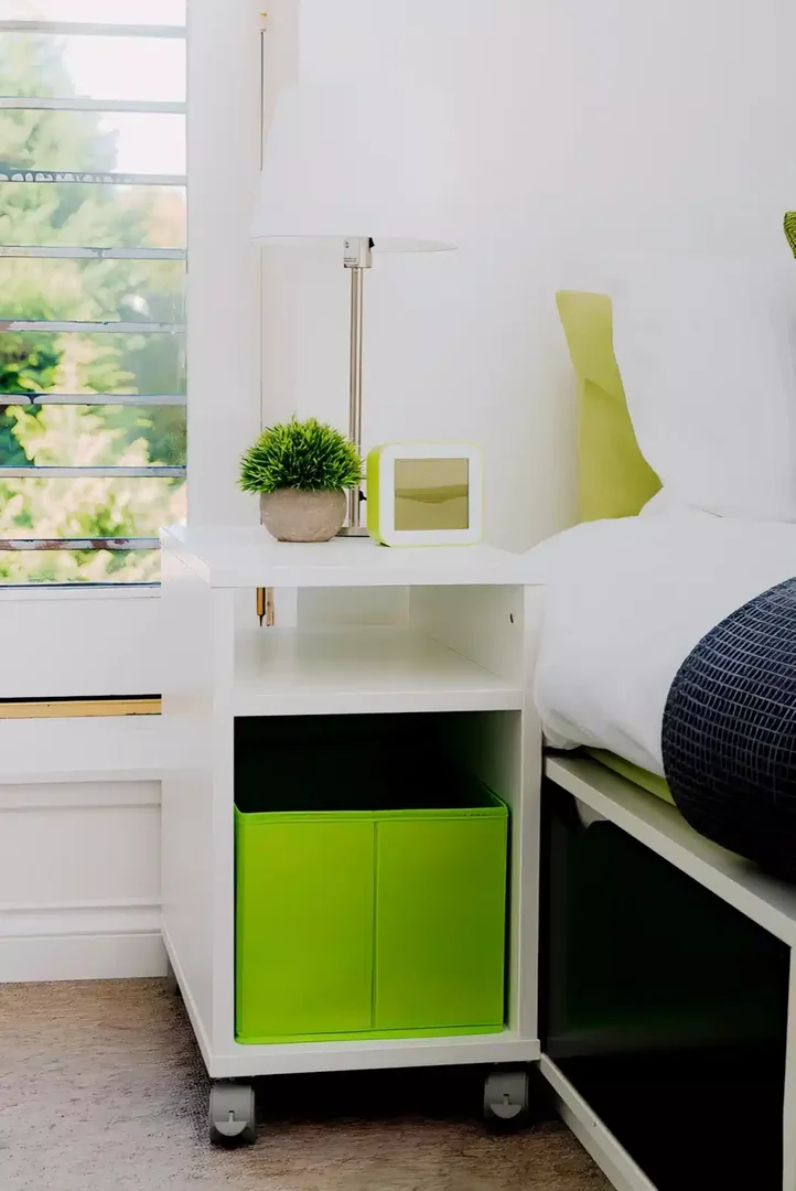 Habitación asequible para estudiantes con buena iluminación en 