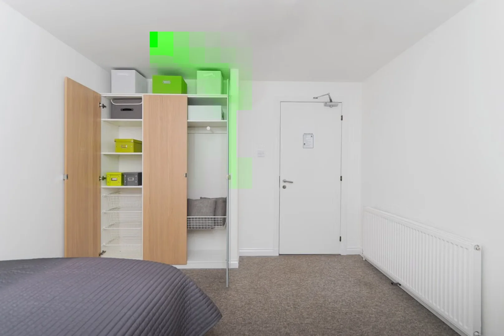 Chambre d'étudiant confortable et spacieuse dans 