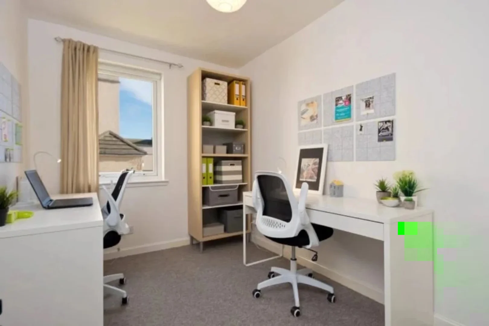 Chambre d'étudiant économique avec emplacement pratique dans 