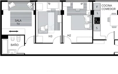 Quarto privado em Maurice Ravel Etorb., 48007 Bilbo, Bizkaia, Spain, imagem 21 de 21