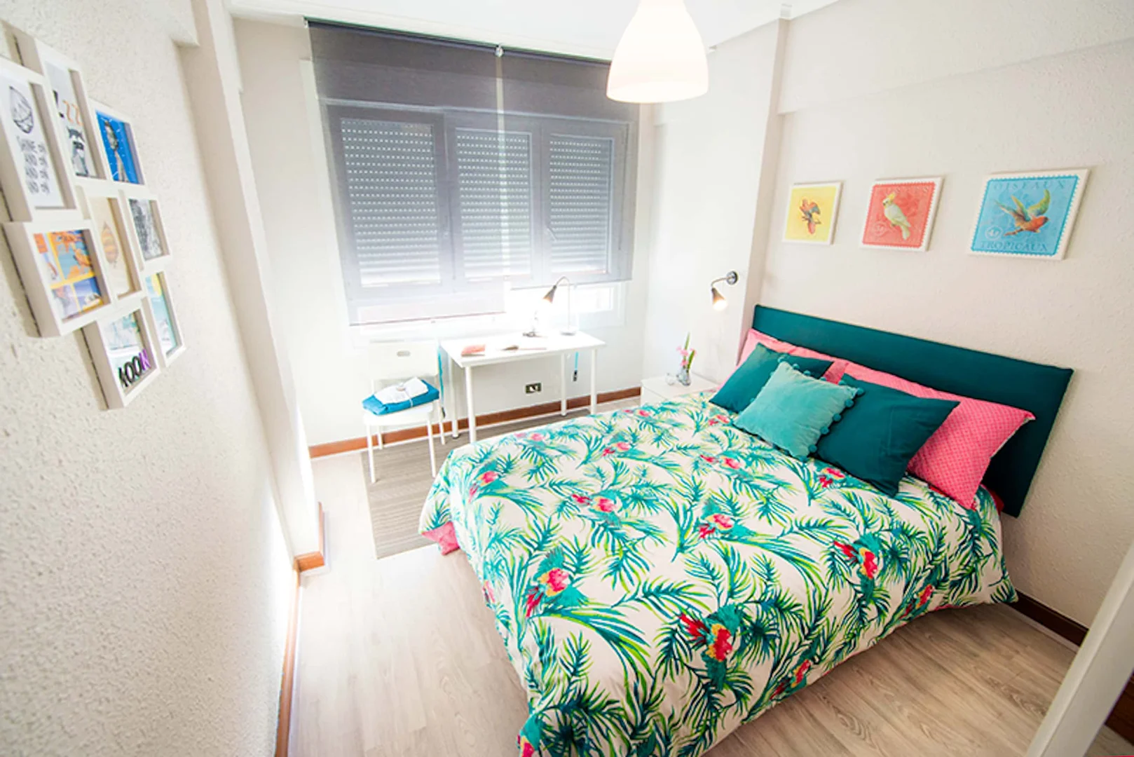 Chambre abordable pour les étudiants avec un bon éclairage dans 