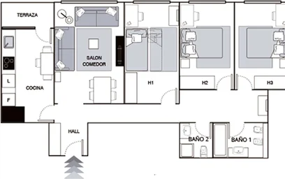 Stanza privata in Julian Gaiarre Hiribidea, 48004 Bilbo, Bizkaia, Spain, immagine 4 di 21