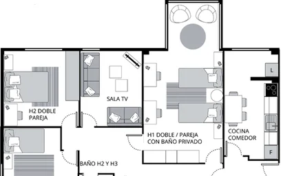 Quarto privado em 48006 Bilbao, Biscay, Spain, imagem 5 de 23