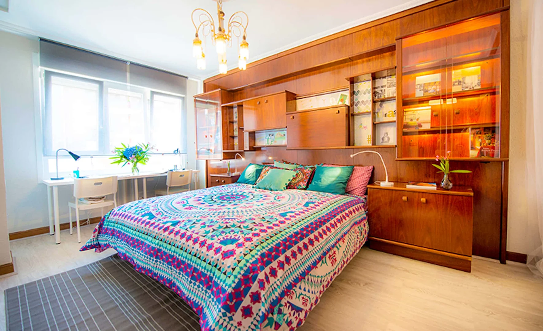 Quarto de estudante funcional perfeito para estudar em 
