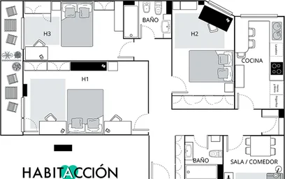 Quarto privado em Aita Esteban Pernet Kalea, 48004 Bilbo, Bizkaia, Spain, imagem 18 de 19