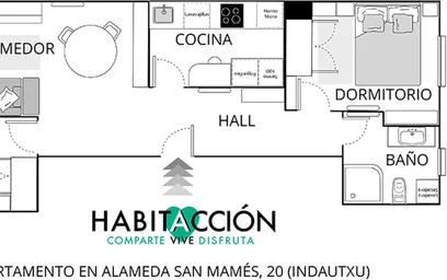 Entire apartment at San Mames Zumarkalea, 48010 Bilbo, Bizkaia, Spain, image 18 of 26