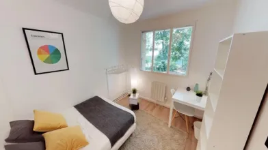 Habitación en alquiler con cama doble Montpellier