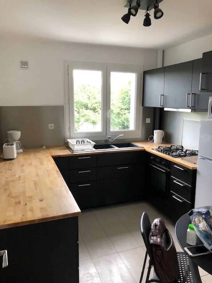 Habitación para estudiantes en  con modernas comodidades