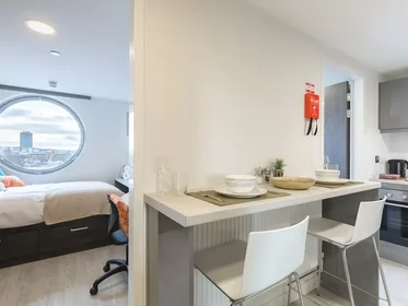Studio im Wohnheim in der Livin 21-27 City Rd, Cardiff CF24 3BJ, United Kingdom, bild 14 von 20