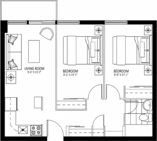 Alojamiento de 2 dormitorios en ottawa