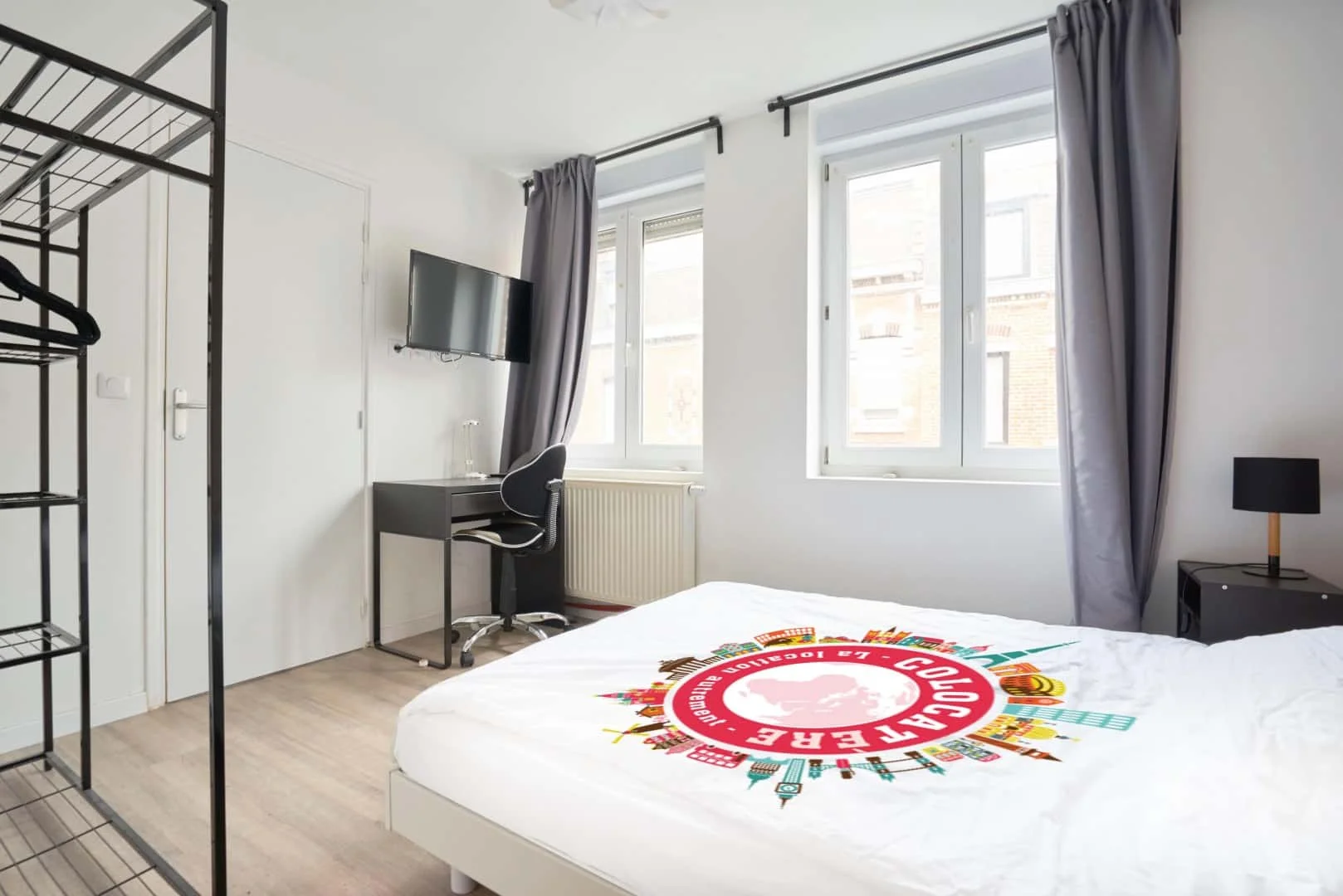 Camera per studenti economica con posizione comoda a 