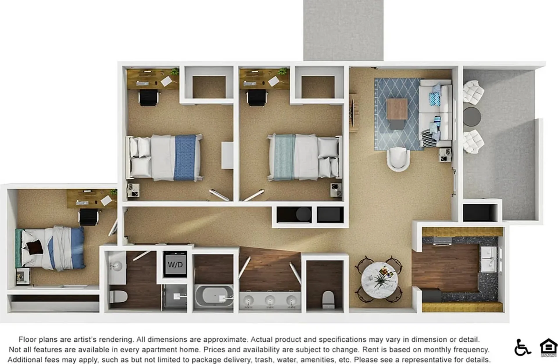 Gemütliches Zimmer für Studenten in 