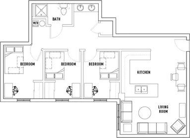 Private room at University Avenue, image 1 of 10