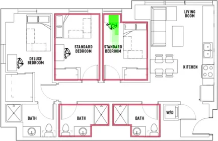 Stanza privata in West Gorham Street, immagine 1 di 10
