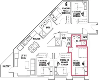 Stanza privata in West Gorham Street, immagine 1 di 10