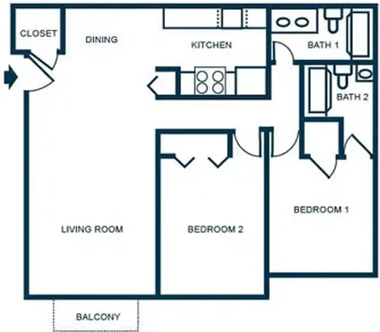 Comfortable and spacious student room in 
