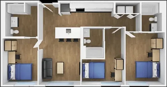 Private room at East Tropicana Avenue, image 1 of 10