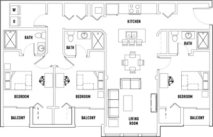 Chambre privée à Avalon Heights Boulevard, image 1 de 23