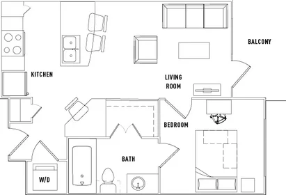 Privatzimmer in der Marsha Sharp Freeway West, bild 6 von 21